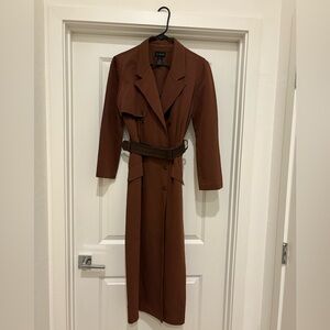 Brown Coat Dress